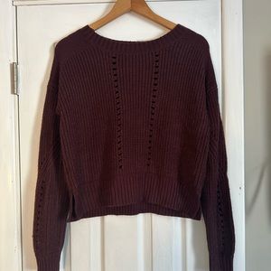 Maroon Sweater